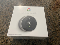 New google learning Thermostat , 3rd gen