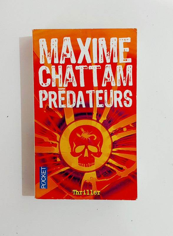 Roman - Maxime Chattam - PRÉDATEURS - Livre de poche dans Ouvrages de fiction  à Granby