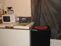 Mini Frig n Toaster oven