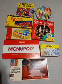  board games: monopoly, scrabble, bingo , many more!
