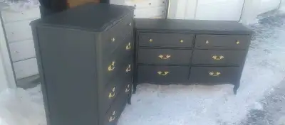 French provincial dresser set, View more