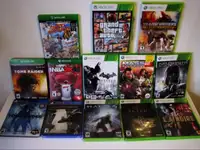 XBOX 360 Jeux Video / XBOX and PS4 Video Games