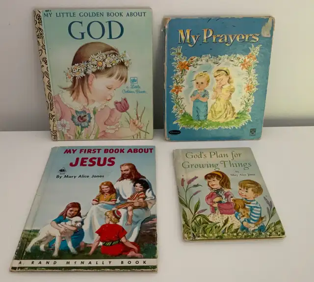 4 Vintage CHILDREN BOOKS - Christian Subjects in Children & Young Adult in Belleville - Image 2