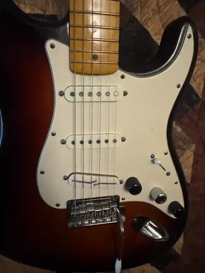 Stratocaster _Parts Castor-- High end parts- Excellent case, View more