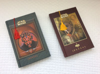 "Star Wars" Hardcover Journals & Bookmarks (2) - only $15
