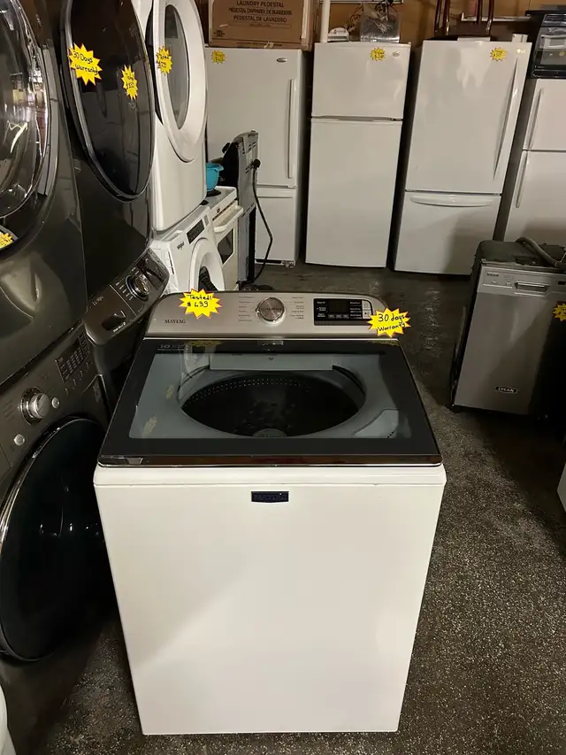 Washer - Maytag Top load30 Days WarrantyTAS Appliances. in Washers & Dryers in Kitchener / Waterloo - Image 2