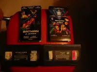 2 CASSETTES VHS BATMAN ( 2 POUR $ 10.00 )