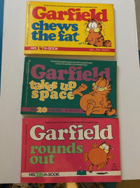 Lot of 3 Vintage Garfield Comic books  - 16, 17, 20 Very Good