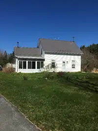 House, barn, greenhouse and land for sale