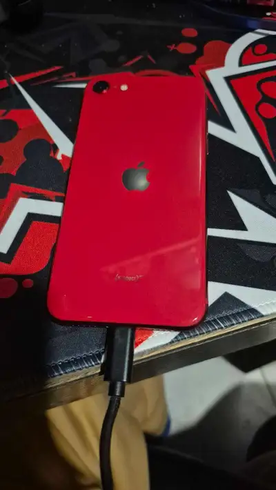 Red iphone SE , View more