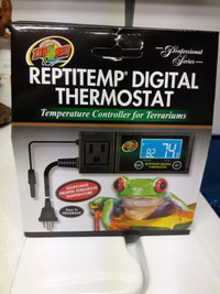 Five Zoom Med Digital Thermostats