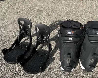 Nitro Profile TLS step on boots & Burton Step on bindings, View more
