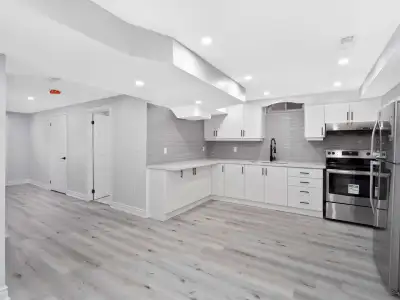 * Bright, newly renovated 2-bedroom basement apartment — rent a single room or take the entire unit...