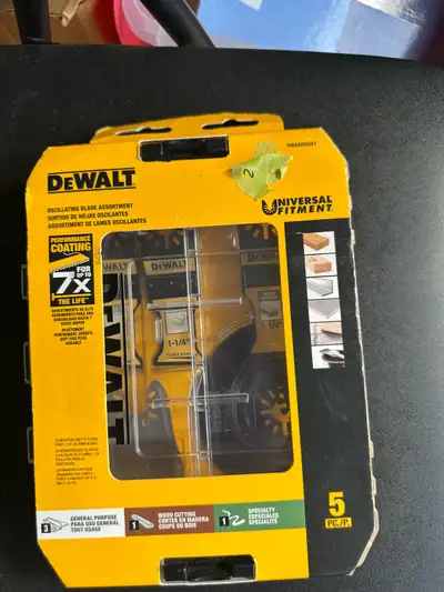 DEWALT DWA425GSET Oscillating Blade Assortment, View more