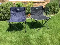 TWO LAWN CHAIRS