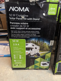 Noma 50 Watt Solar Panel and charge control
