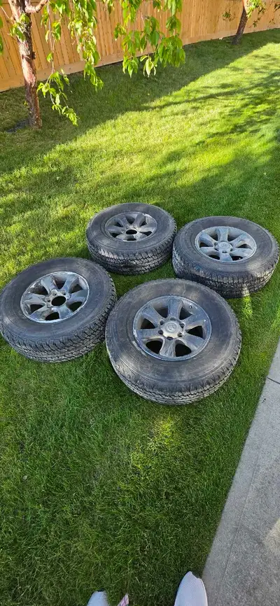 Asking $275 Located in Coventry Hills NE Tires have good tread remaining, one is low on air. Might b...