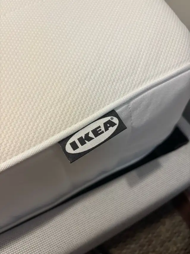 Like New IKEA Double bed frame and mattress in Beds & Mattresses in Oshawa / Durham Region - Image 3