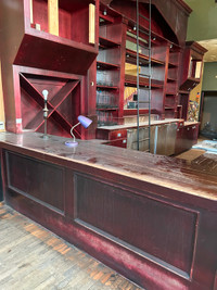 Custom Wood Commercial Bar