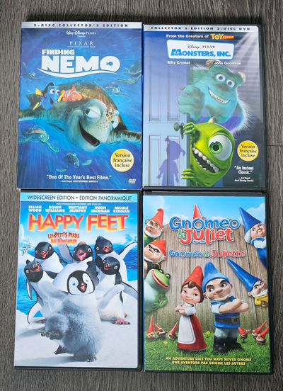 Disney and Pixair DVD movies, View more