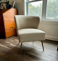 NEW - Ivory Accent Chair