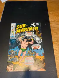 Marvel comic books Sub-Mariner #39 with .15 cent cover price 
