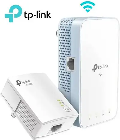 TP-Link AV1000 Gigabit Powerline WiFi Extender, View more