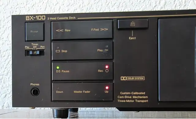 Nakamichi Cassette Deck BX100 - Mint Condition