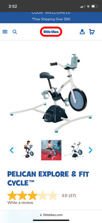 Little Tykes Exercise Bike