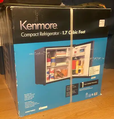 Kenmore mini fridge NEW , View more