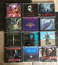 CD soundtrack lot, very rare Mad Max 2, Abyss, Terminator 2