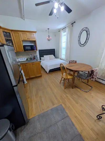 Large Furnished South End Studio Apartment Sublet in Halifax with Option to Renew | Lease Ends Augus...
