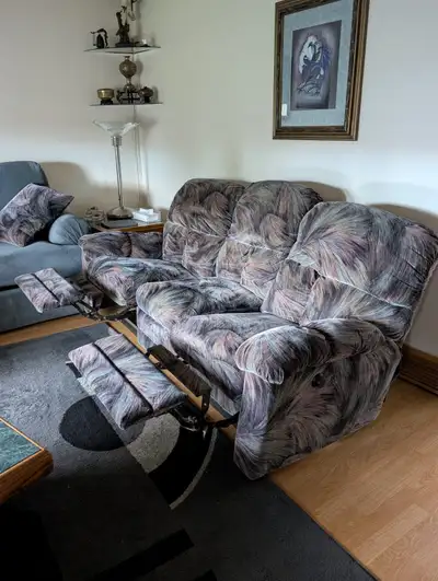 FREE - La-Z-Boy Dual Recliner Couch, View more