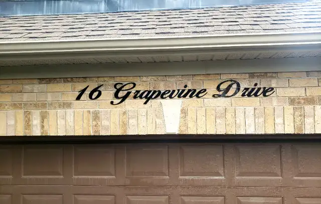 Acrylic custom-made house sign62864364395137122