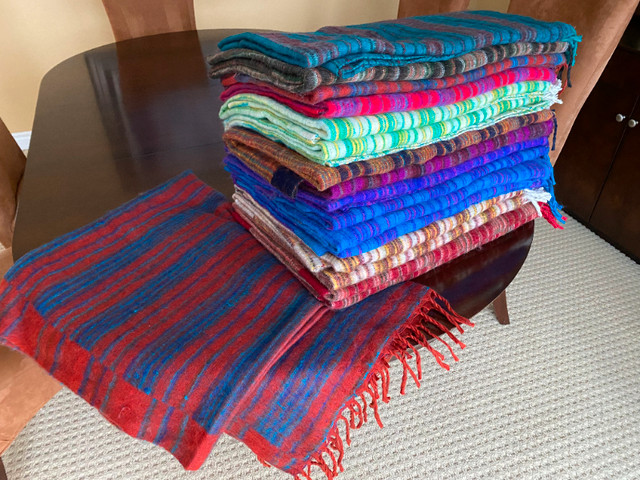 Yak Wool Blankets - 100% Himalayan in Hobbies & Crafts in Calgary