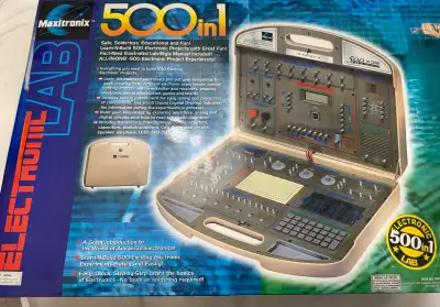Maxitronix 500 in 1 Electronic Lab, View more