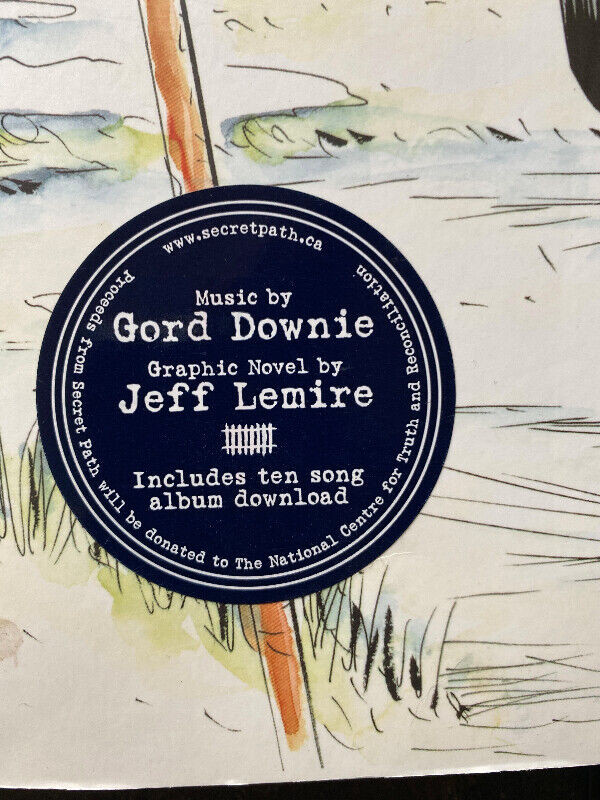 Secret Path by Gord Downie (author) and Jeff Lemire (artist) in Comics & Graphic Novels in Edmonton - Image 2