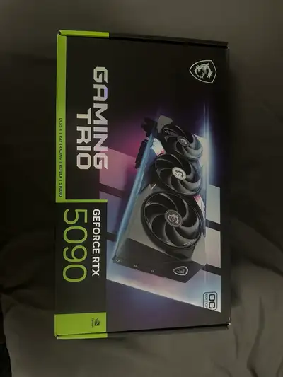 MSI GeForce RTX 5090 GAMING TRIO OC – NEUVE SCELLÉE, View more