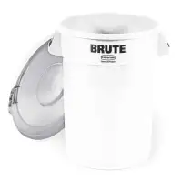 Rubbermaid Brute food grade pails with lids