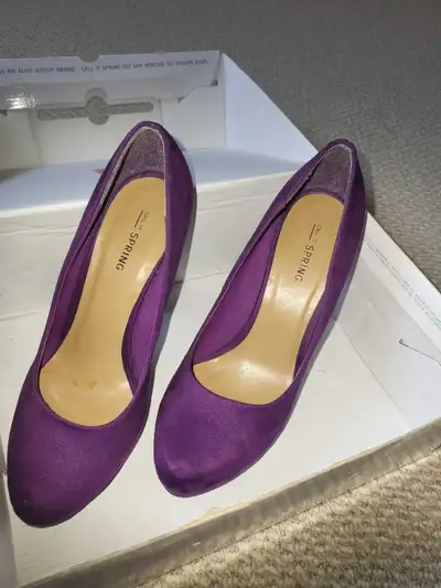 HANSZILA PURPLE PUMPS, View more