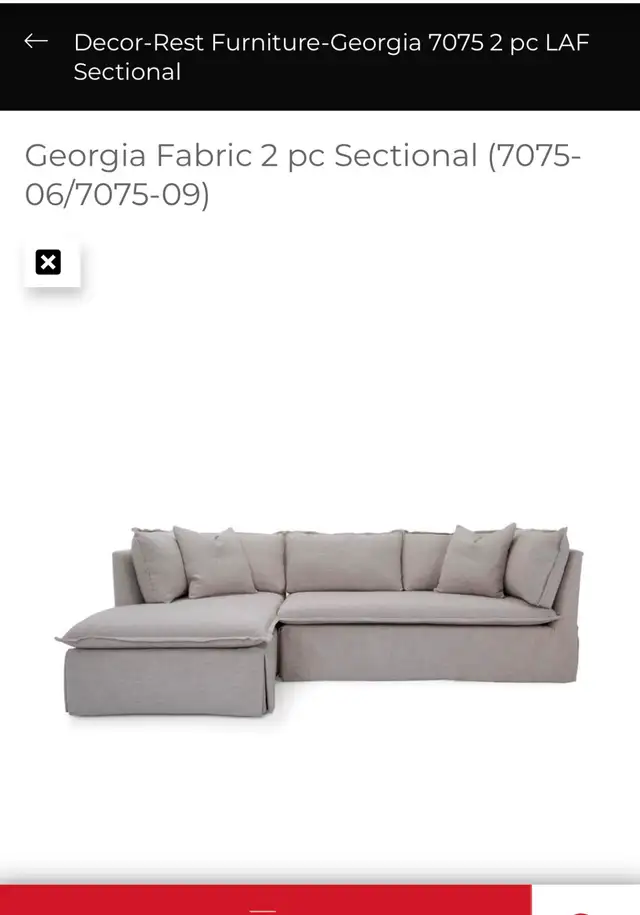 Decor- Rest Sectional62863260919682122