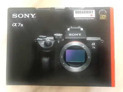 SONY ALPHA 7 III and SONY SEL  1635 GM LENS, View more