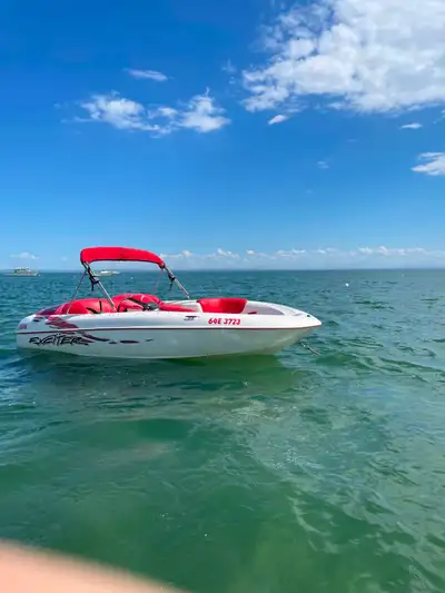 1999 Yamada Exciter 270 twin engined 15’ jet boat. Has Bimini top, runs well. Both motors were rebui...