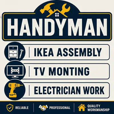 Handyman and Electrician , View more