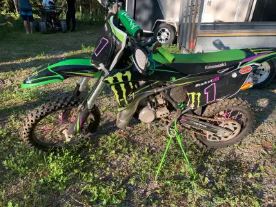 KX 85 in great condition, my daughter rode it for a few years and been sitting in the garage for the...