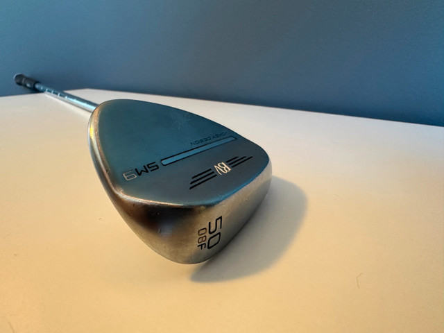 Titleist SM9 50 degree F Grind (Gap Wedge) – Left Handed in Golf in Edmonton