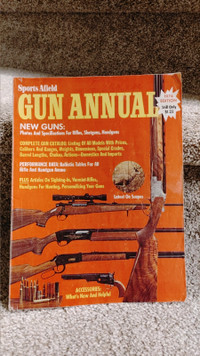 Vintage Sports Afield Gun Annual magazine 1974