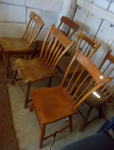 EARLY CANADIANA CHAIRS