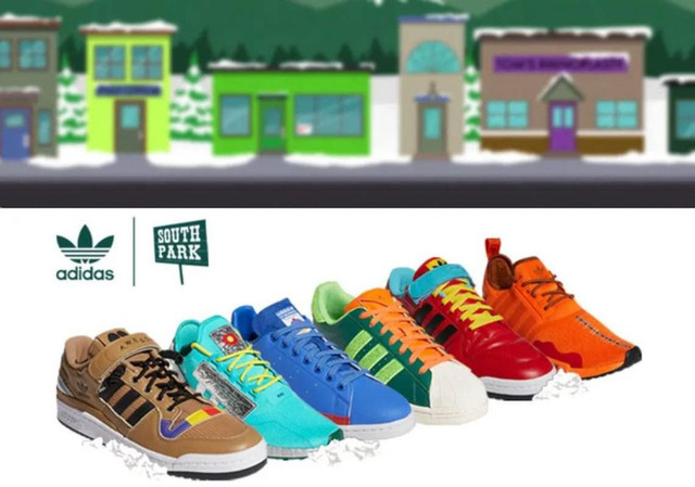South Park X Adidas Forum Low Shoes Sneakers x6 Collection in Arts & Collectibles in Vancouver