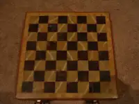 Miniature  marble chess set